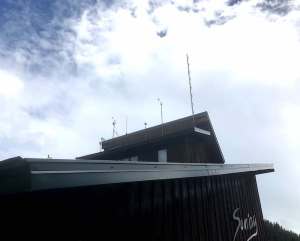 An array of weather-monitoring systems at Soaring Treetop Adventures